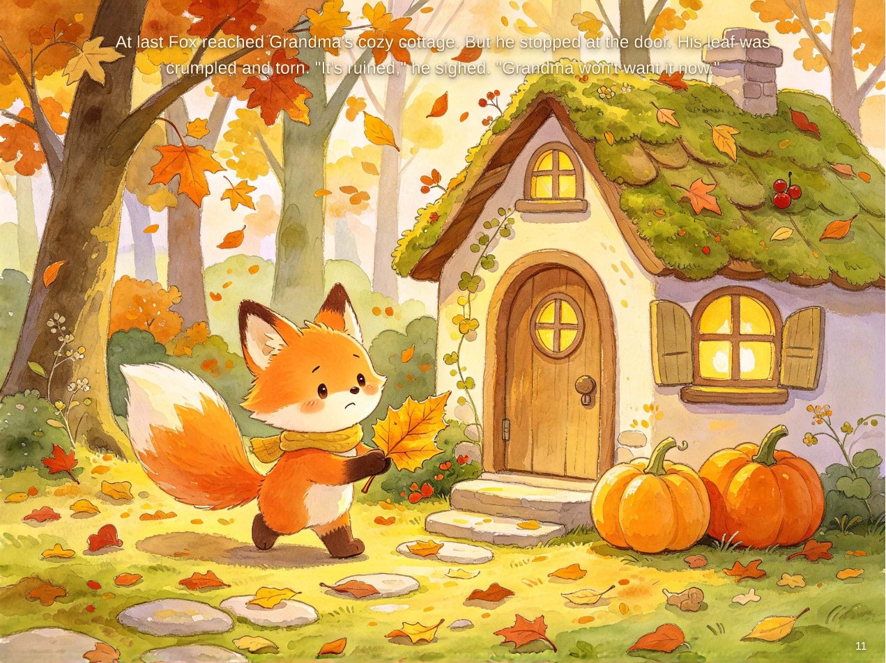 Fox and the Last Golden Leaf — sample page 4