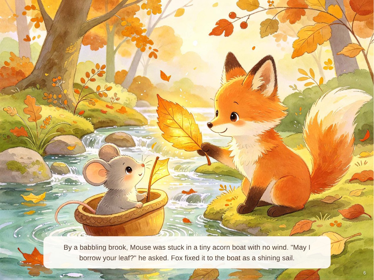 Fox and the Last Golden Leaf — sample page 3