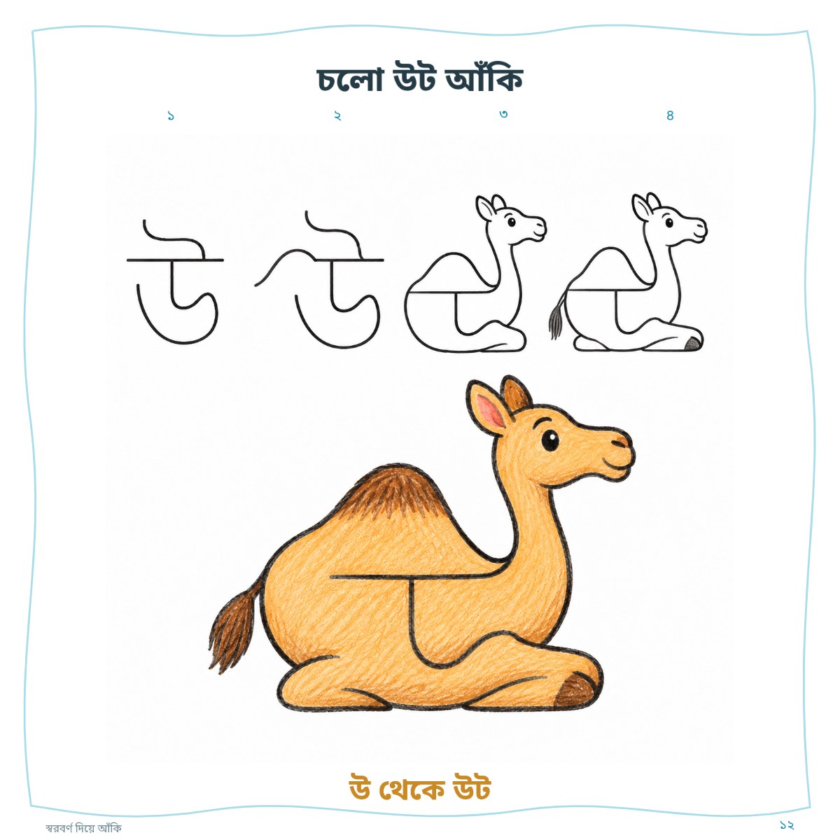 স্বরবর্ণ দিয়ে আঁকি — sample page 5