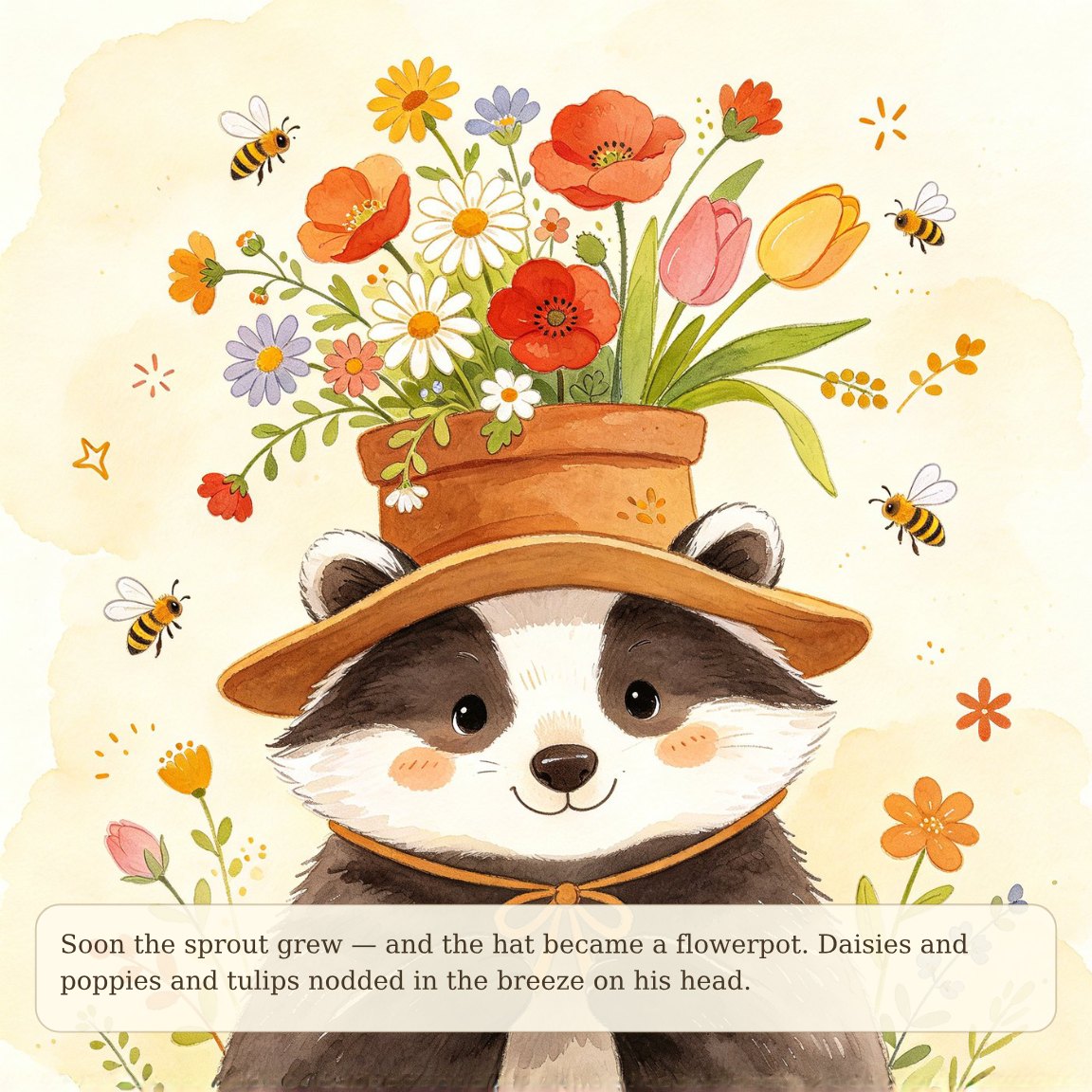 Badger's Hat Is Growing — sample page 2