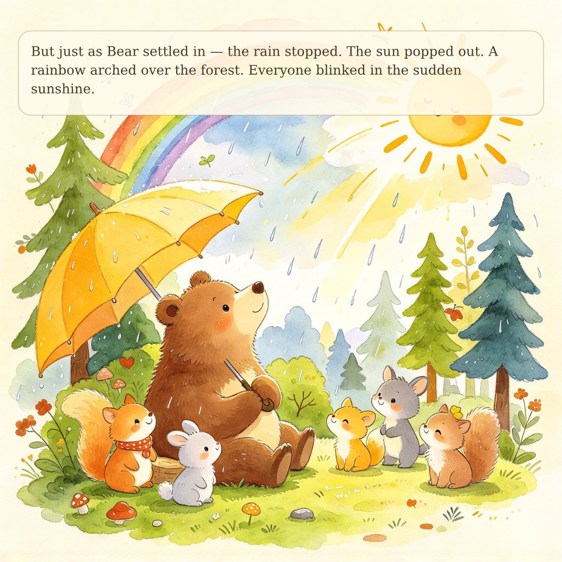 Snail's Very Small Umbrella — sample page 4